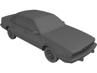 Buick Century (1992) 3D Model preview