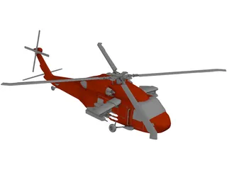 Sikorsky UH-60 Black Hawk 3D Model preview