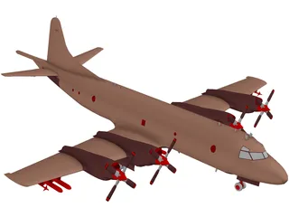 CP-140 Aurora 3D Model preview