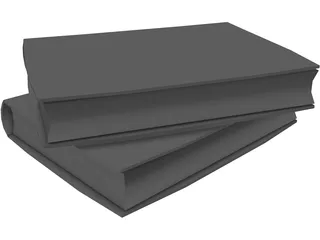 Books 3D Model preview