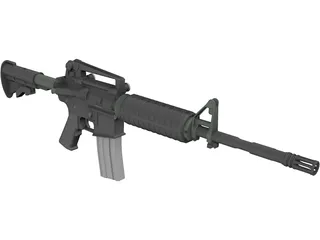 M4A1 Rifle 3D Model preview