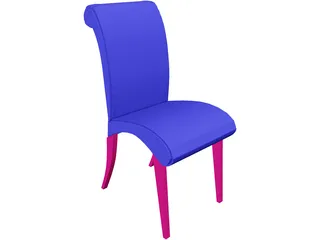 Chair Classic 3D Model preview