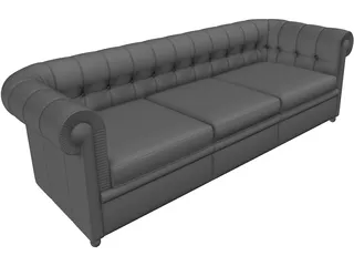 Couch 3D Model preview