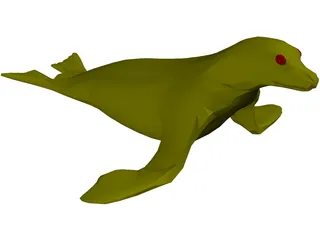 Seal 3D Model preview