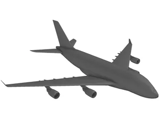 Airbus A3XX-100 3D Model preview