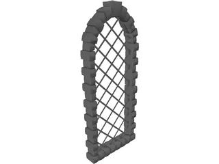 Window Castle 3D Model preview