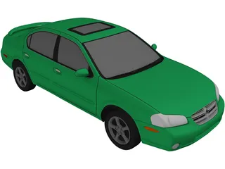 Nissan Maxima SE (1999) 3D Model preview