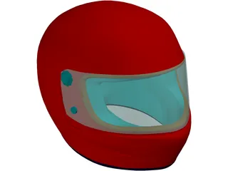 Helmet 3D Model preview