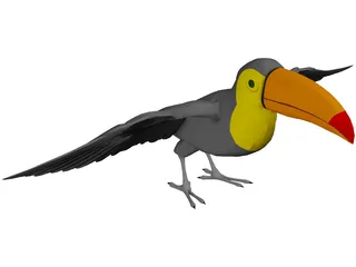 Toucan 3D Model preview