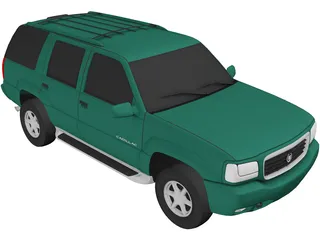 Cadillac Escalade (1999) 3D Model preview