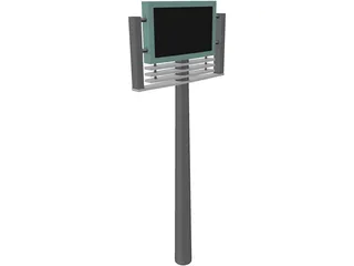 Stand 3D Model preview