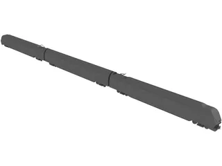 Train 3D Model preview