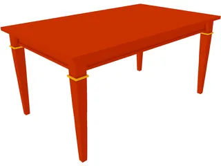 Table Coffee 3D Model preview