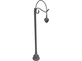 Street Light 3D Model preview