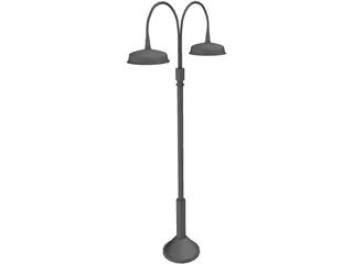 Street Light 3D Model preview