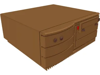 Computer 3D Model preview