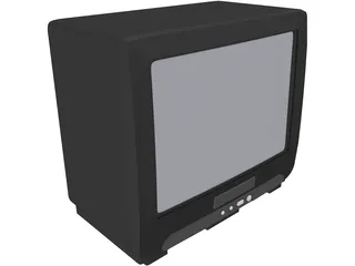 Television 3D Model preview