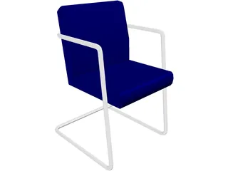 Chair (1950) 3D Model preview