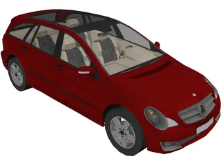 Mercedes-Benz R-Class 3D Model preview