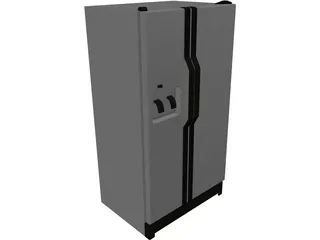 Refrigerator 3D Model preview