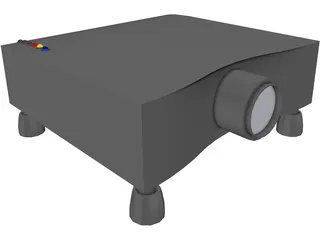 Slide Projector 3D Model preview