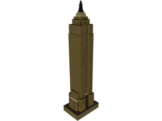 Empire State Building 3D Model preview
