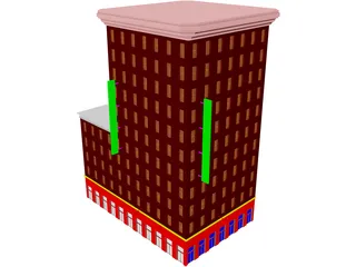 Building 3D Model preview