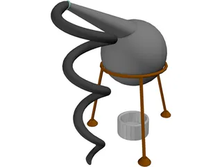 Lab Dish 3D Model preview