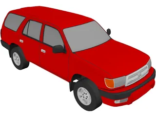 Toyota 4Runner (1999) 3D Model preview