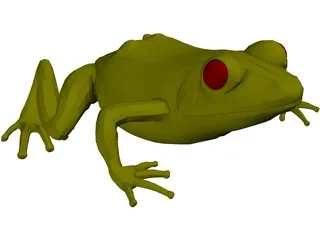 Frog 3D Model preview
