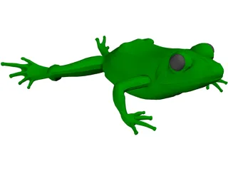 Frog 3D Model preview