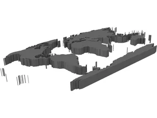 World 3D Model preview