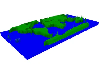 World 3D Model preview