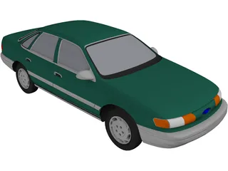 Ford Taurus (1994) 3D Model preview