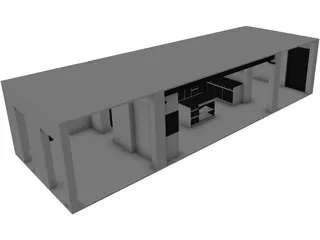 Kitchen 3D Model preview
