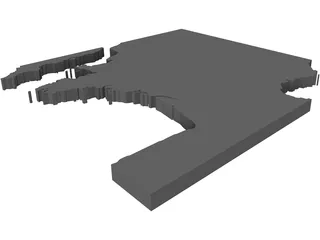 France 3D Model preview