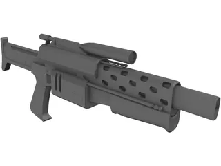 Rifle 3D Model preview