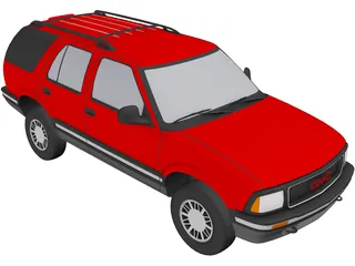 GMC Jimmy (1995) 3D Model preview