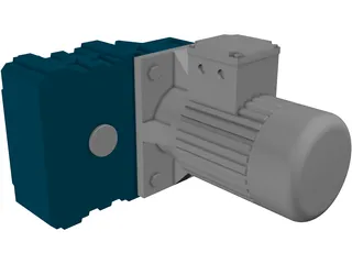 Eletronic Engine 3D Model preview
