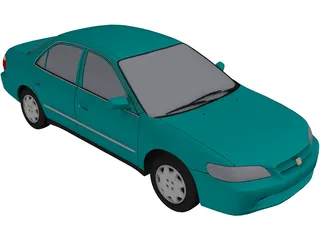 Honda Accord (1998) 3D Model preview