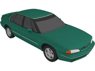Pontiac Bonneville (1996) 3D Model preview