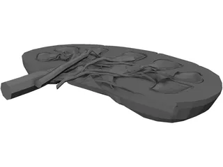 Kidney Interior 3D Model preview