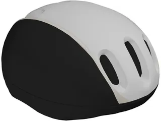 Helmet Bike 3D Model preview