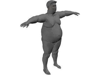 Man 3D Model preview