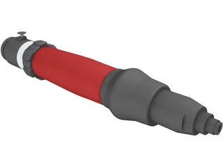 Desoutter Air Tool (S4Q-1100) 3D Model preview