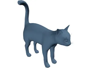 Cat 3D Model preview
