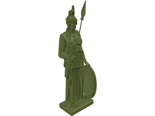 Athena 3D Model preview