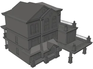 House 3D Model preview