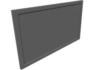 Plasma Screen 3D Model preview