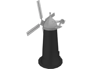 Windmill 3D Model preview